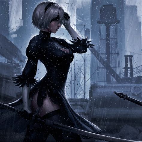 2b And A2 Nier Automata Games Live Wallpaper 6441 [download Free]