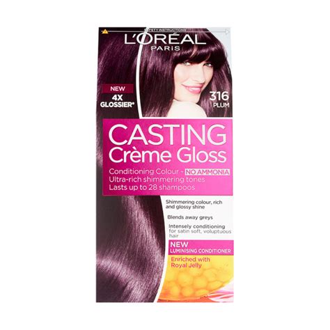 Buy L Oreal Casting Creme Gloss 316 Plum Semi Permanent Hair Dye