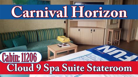 cloud  spa suite carnival horizon stateroom   home