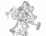 Multitasking Mother Coloring Coloringcrew Son Mothers sketch template