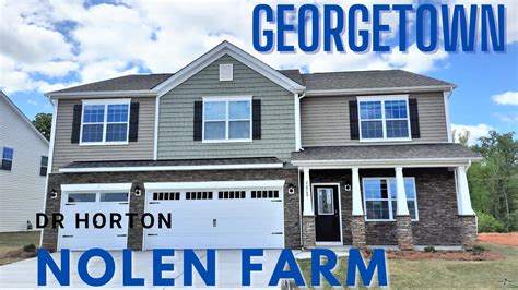 georgetown model dr horton  construction homes  charlotte nc youtube