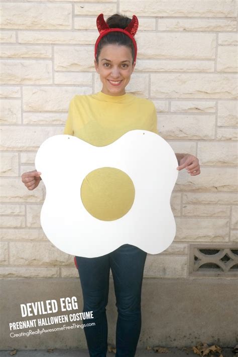 deviled egg costume craft