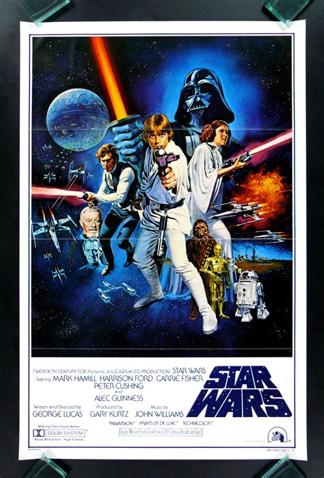 star wars cinemasterpieces rare sh style  original  poster