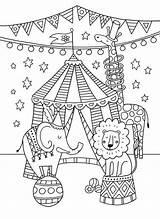 Circus Coloring Pages Printable Crafts Theme Showman Carnival Greatest Kids Sheets Preschool Easy Activities Colouring Color Print Sheet Themes Advocate sketch template