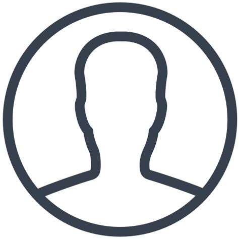 profile outline icon