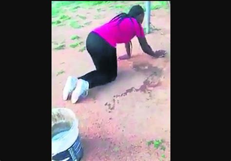 Wife Forces Husband S Lover To Do Domestic Chores After Catching Them