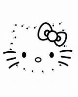 Dot Kitty Hello Coloring Printables Pages Dots Connect Inkleur Printable Prente Colouring Kids Vir Worksheets Book Cat Kleuters Birthday Sheets sketch template