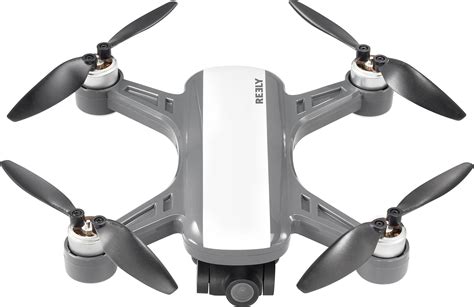 reely gps drone genii mini super combo rtf white grey conradcom
