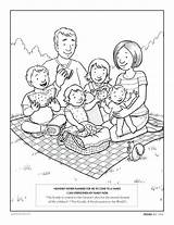 Coloring Family Happy Pages Families Getcolorings Printable Color sketch template