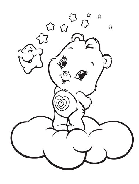 effortfulg carebear coloring pages