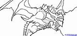 Dragon Coloring Pages Scary Skyrim Cool Realistic Head Print Color Step Printable Teenagers Getcolorings Drawing Getdrawings Popular sketch template