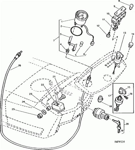 john deere  tractor parts diagram