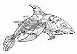 Coloring Shark Pages Robot Robots Drawing Transformer Transformers Disguise Fighting Whale Hammerhead Steel Real Animal Printable Print Byte Sky Bumblebee sketch template