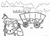 Wagon Coloring Covered Train Pages Getdrawings Drawing Comments sketch template