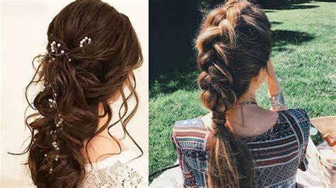 lovely hairstyle beautiful for girls 😍👍 amazing hairstyle tutorial 4