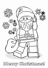 Coloring Pages Lego Da Colorare Disegni Christmas Natale Sheets Colouring Santa Ninjago Printable Minecraft Coloriage Claus Navidad Di Per Dibujo sketch template