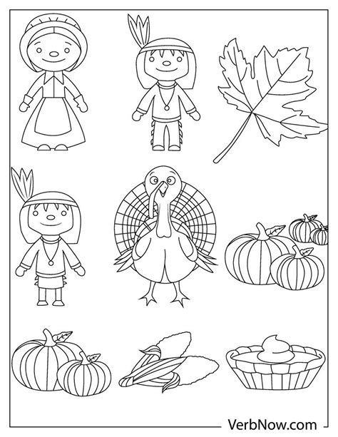 thanksgiving coloring pages book   printable