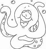 Silly Face Coloring Octopus Color Luna Pages Getdrawings Getcolorings sketch template