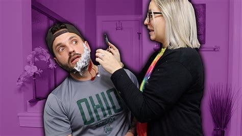 Shaving Husband Gone Wrong Prank Youtube