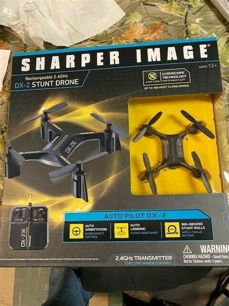 sharper image dx  hd auto pilot drone   box sharperimage sharper image pilot drone