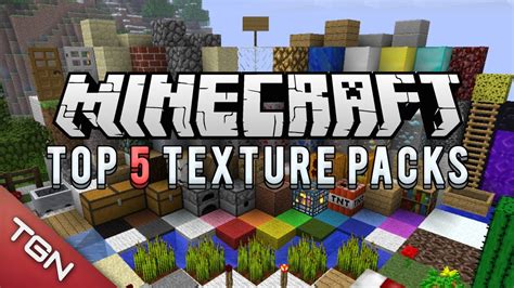 Minecraft Top 5 Texture Packs 1 6 2 And 1 6 4 [2013] [ Descarga] Youtube
