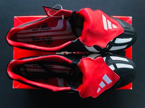 adidas predator mania xtrx sg black white red bootsfinder
