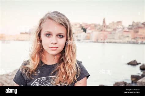 russian teen girl not nude beach fotos e imágenes de stock alamy