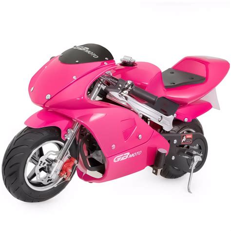 cc  stroke kids gas pocket bike mini motorcycle pink walmartcom walmartcom