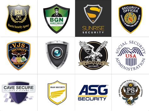 security services logo designs  designvamp