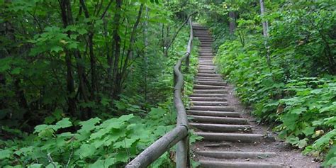 north shore hiking trails  lake superior  inland