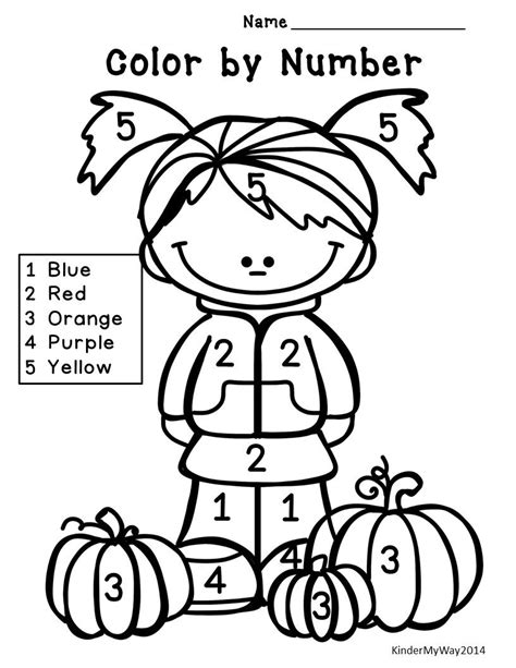 coloring pages preschool fall coloring pages