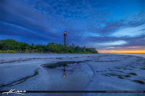 sanibel lighthouse  lighthouse beach park  sunrise hdr photography  captain kimo