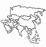 Asia Map Coloring Continents Pages Color Guatemala Maps Drawing Seven Outline Online Continent Printable Kids Thecolor Template Getcolorings Library Visit sketch template