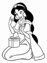 Jasmine Coloring Aladdin Pages Princess Kids Color Cartoons Disney Coloringbay Pdf sketch template