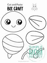 Bumble Bug Preschoolers Simplemomproject sketch template