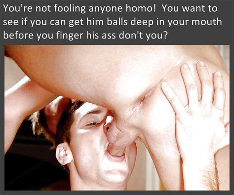 gay faggot captions 24 pics