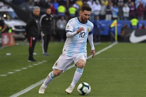 argentine star lionel messi banned fined after copa america red card incident