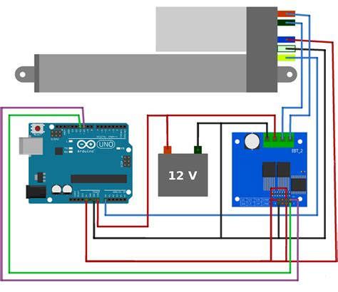 electric headlight actuator wiring diagram