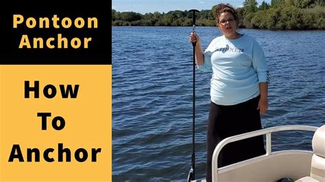 How To Anchor A Pontoon Boat Boating Buddy