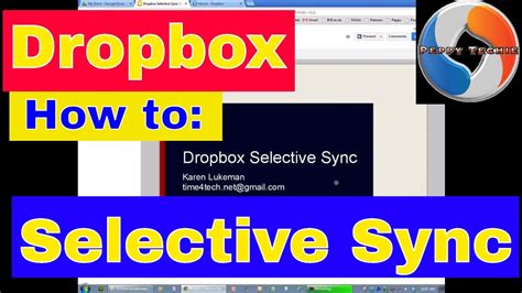 dropbox selective sync   youtube