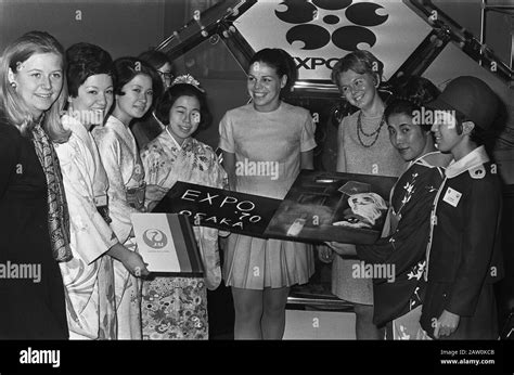 Dutch Girls For Expo 70 In Japan With The Japanese Artist Mrs
