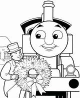 Thomas Coloring Pages Friends Tank Train Engine Colouring Christmas Percy Printable Drawing James Animal Book Could Little Track Caesar Julius sketch template