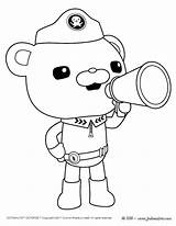 Coloring Octonauts Pages Octopod Getcolorings Getdrawings sketch template