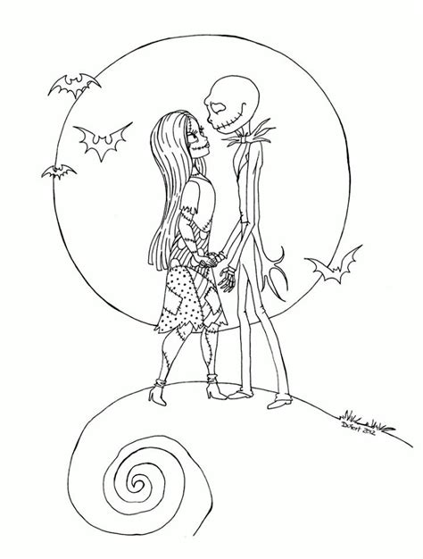 nightmare  christmas coloring pages  grown ups wsx