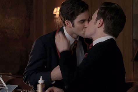 Chris Colfer Says Blaine And Kurt Will Kiss Again On ‘glee’