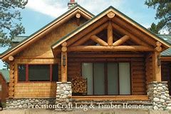 exterior   custom log home located  oregon precis flickr