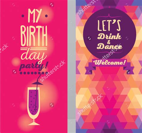 15 adult birthday invitation templates psd vector eps ai format download free and premium