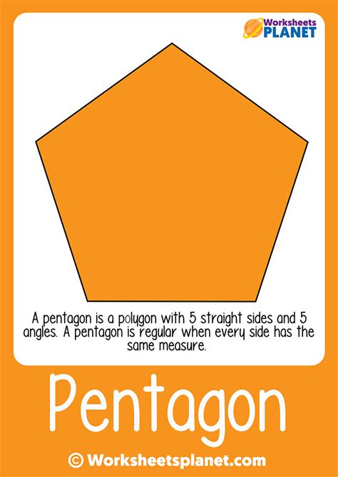 pentagon shape  kids