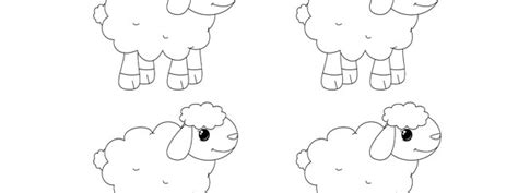 sheep template small