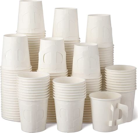 count disposable tea cups paper tea cups  wide comfort handles